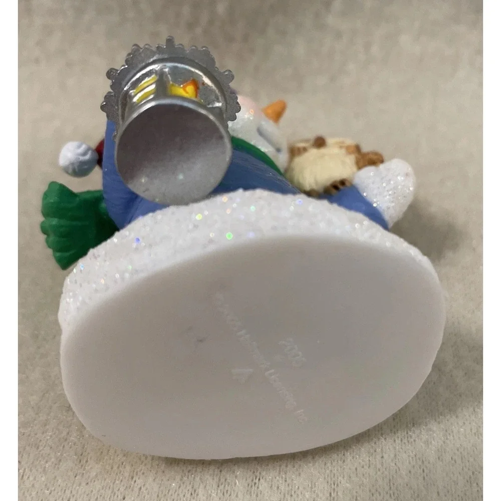 2005 Hallmark Snowman Owl Snow Buddies 8th Series Keepsake Christmas Ornament
